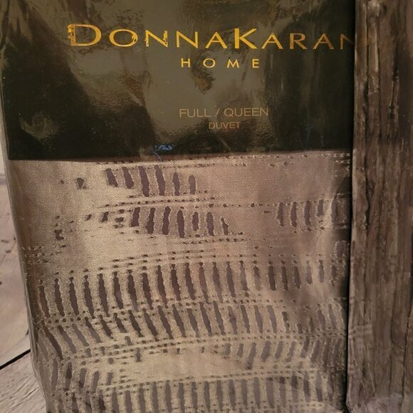 Donna Karen Vapor Full/ Queen Duvet - Picture 2 of 4